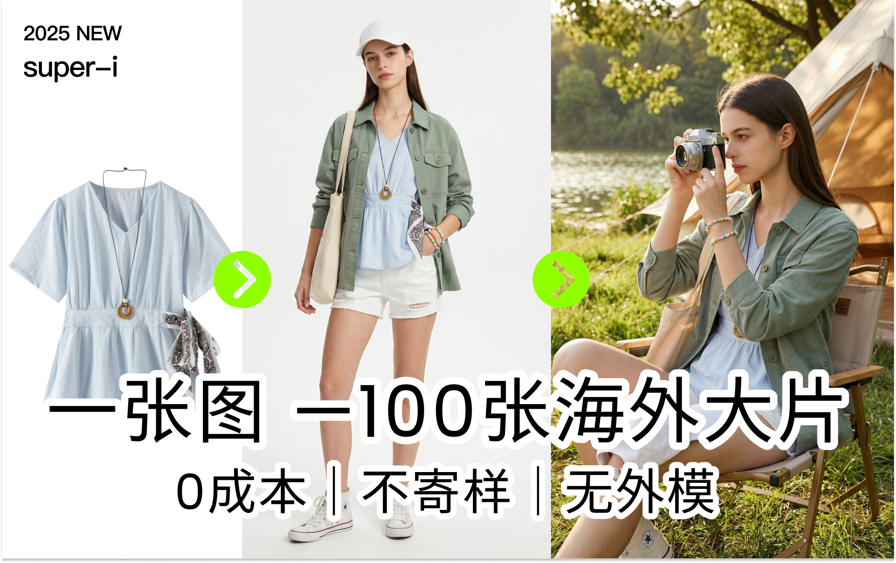 【电商服装工作流】如何用一张单品图批量生成高品质Lookbook