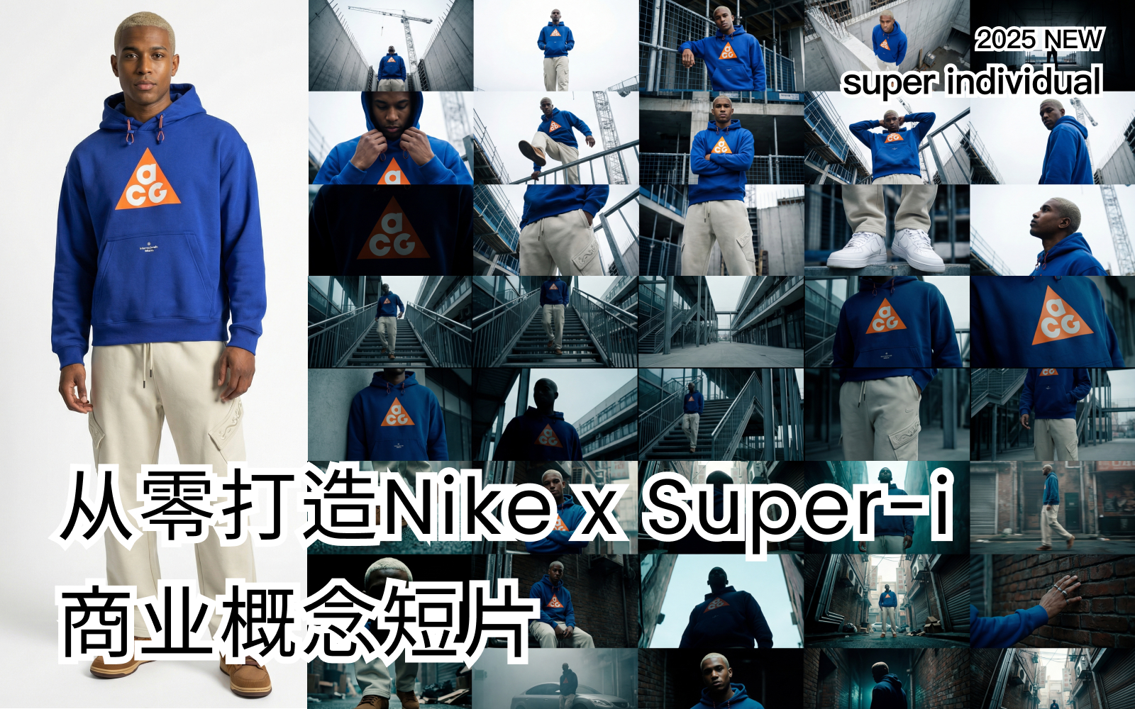 【电商服装】从零构建 Nike x Super