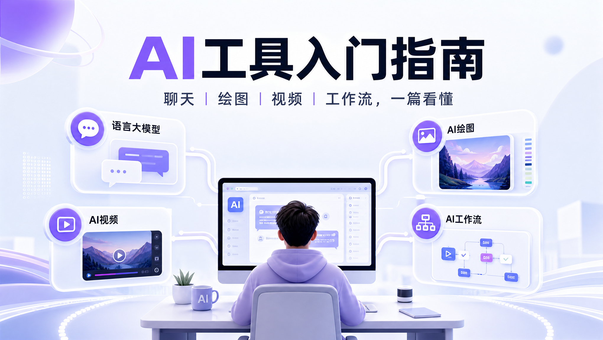 【AI入门】AI 小白工具入门教程：从聊天、出图到视频创作