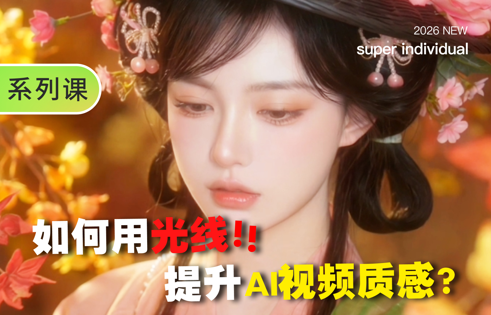 【提示词创作第六十四节】AI画面想要真实，先学会这5种打光