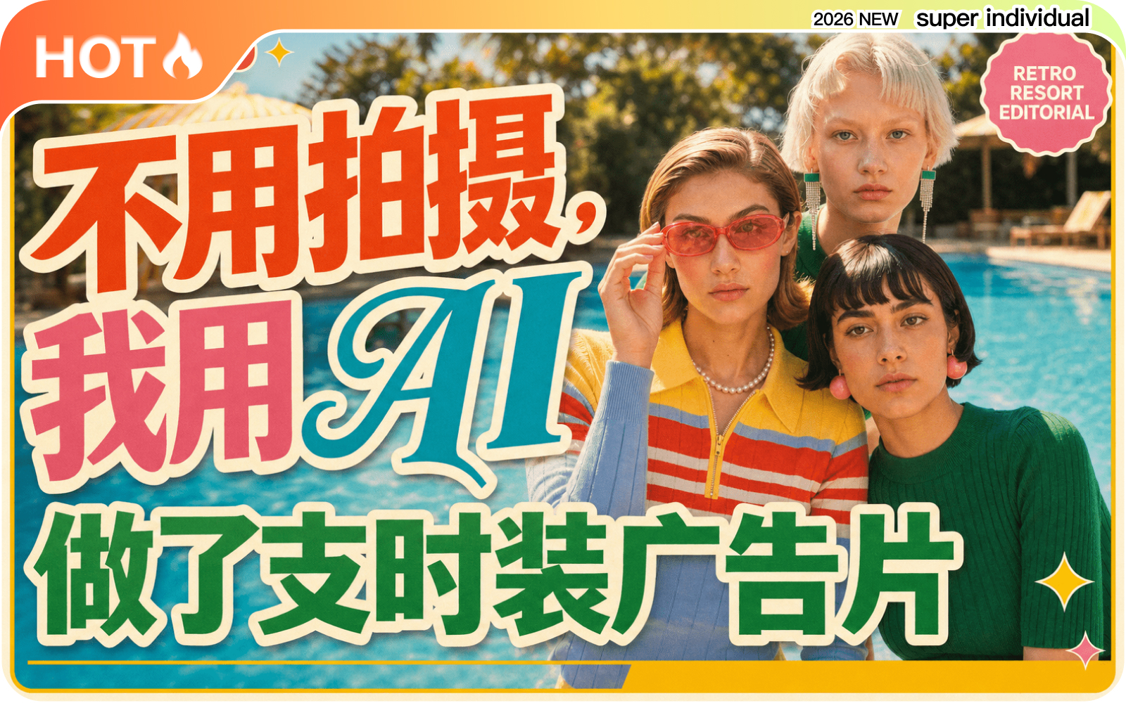 【品牌短片】用 AI 制作一支复古服装品牌短片：从参考图到成片剪辑