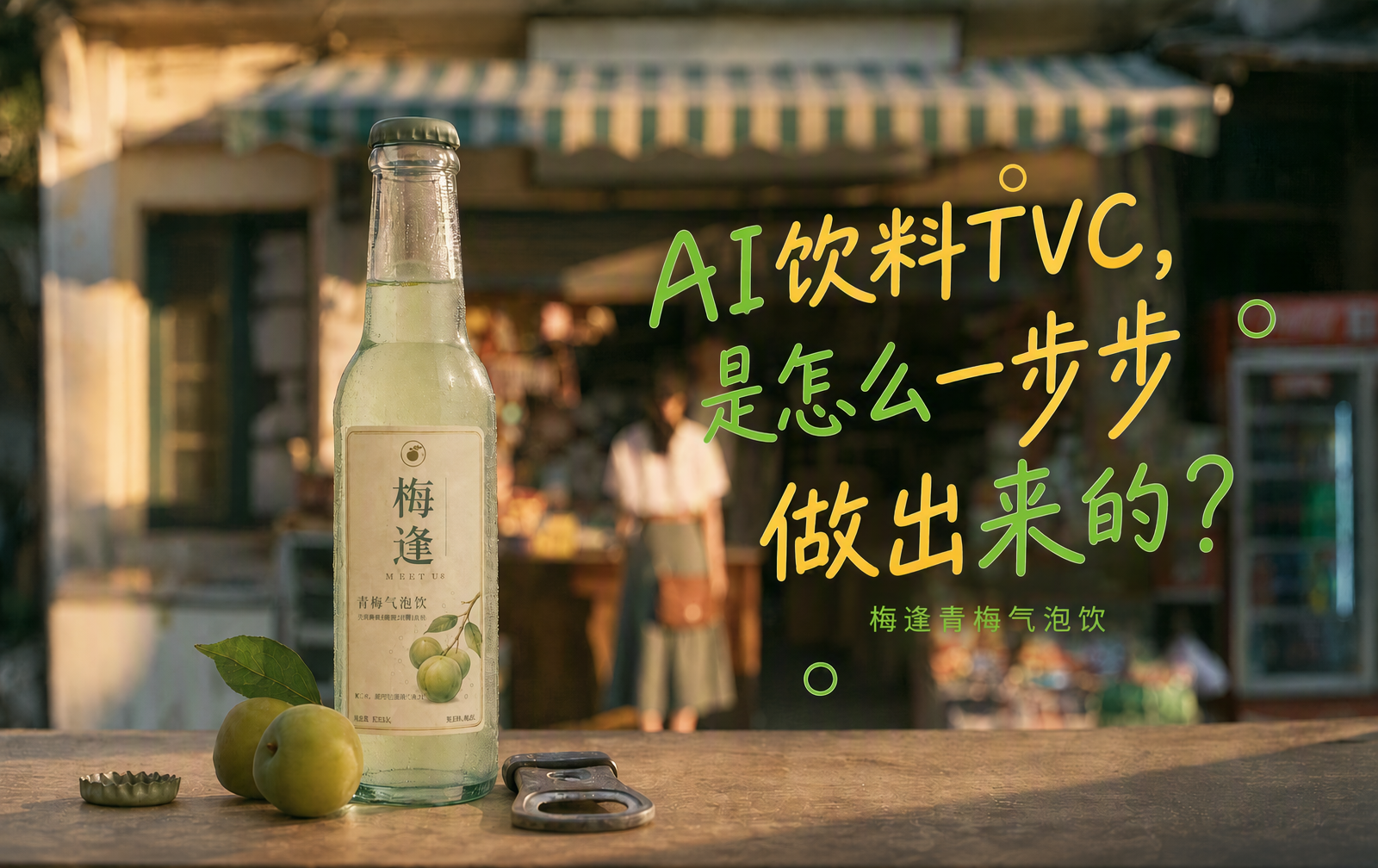 【品牌广告】我用AI制作了一支原创饮料TVC：从产品设定到最终成片